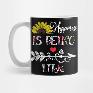 Happiness is being a lita mothers day gift Mug